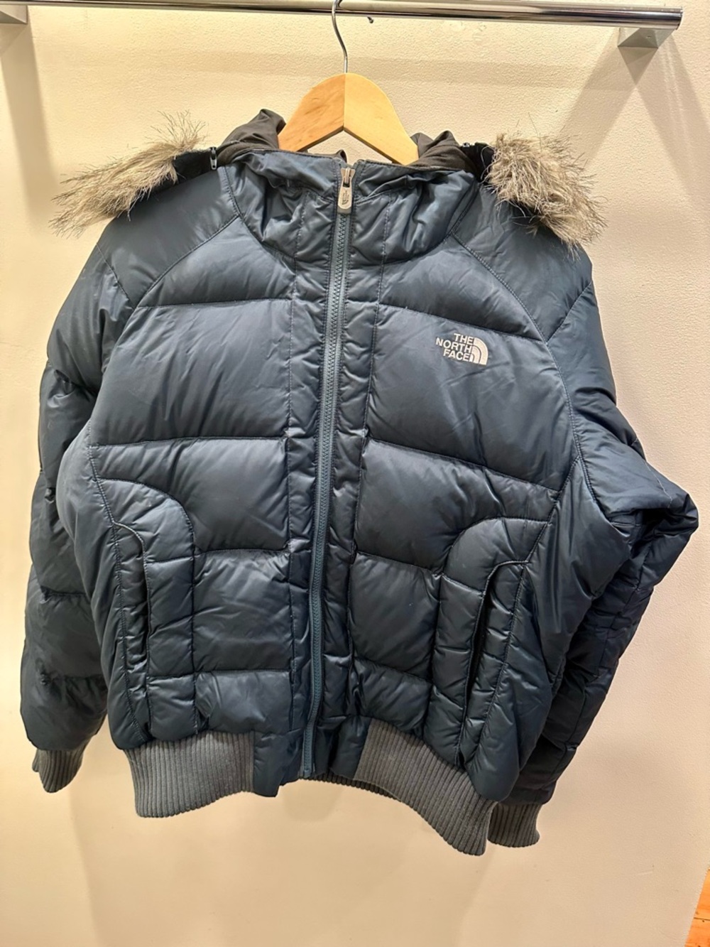 THE NORTH FACE DEALIO DOWN CROP JACKET WOMEN'S large